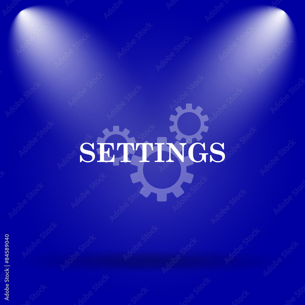 Settings icon Settings icon