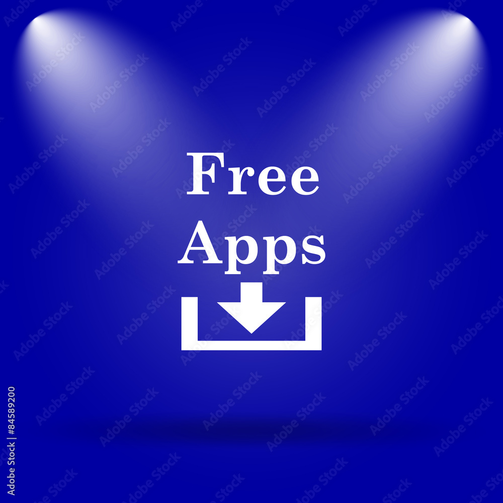 Obraz premium Free apps icon