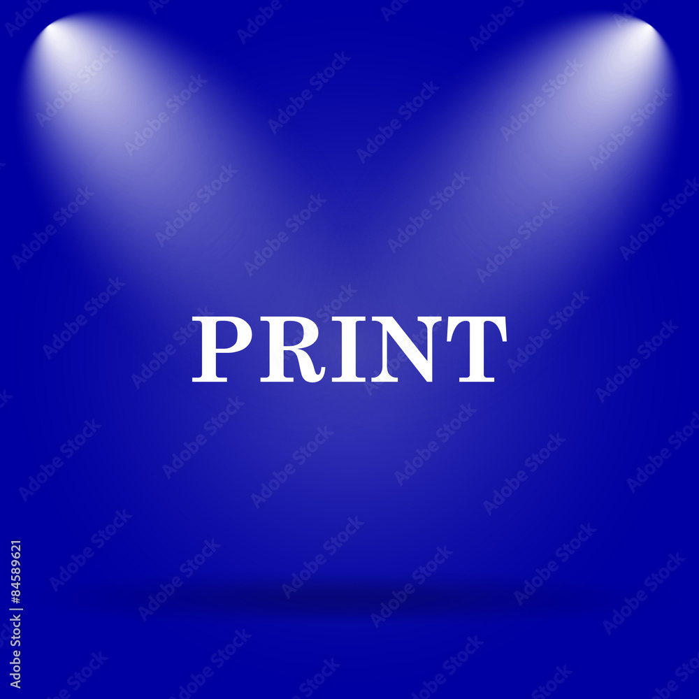 Print icon