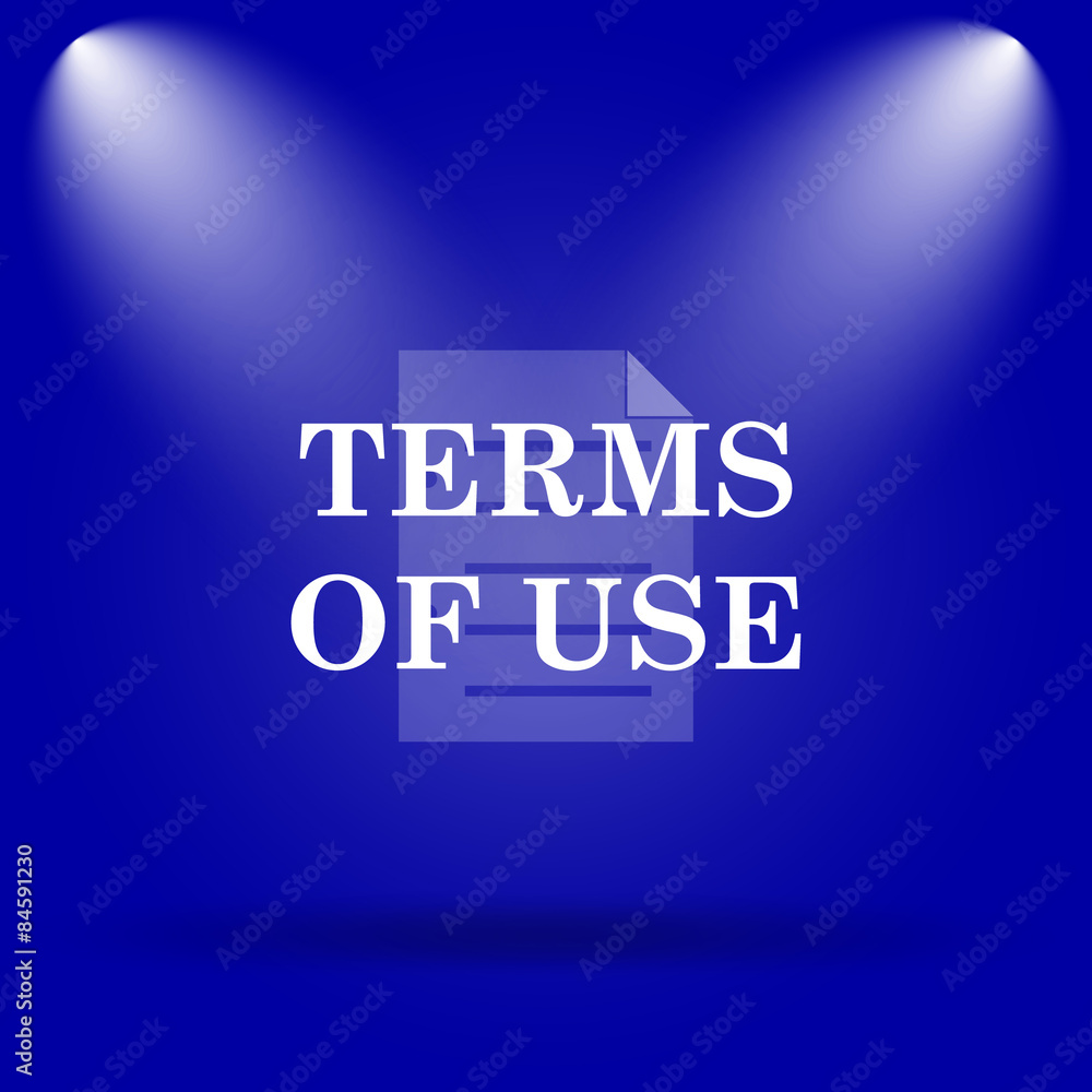 Terms of use icon