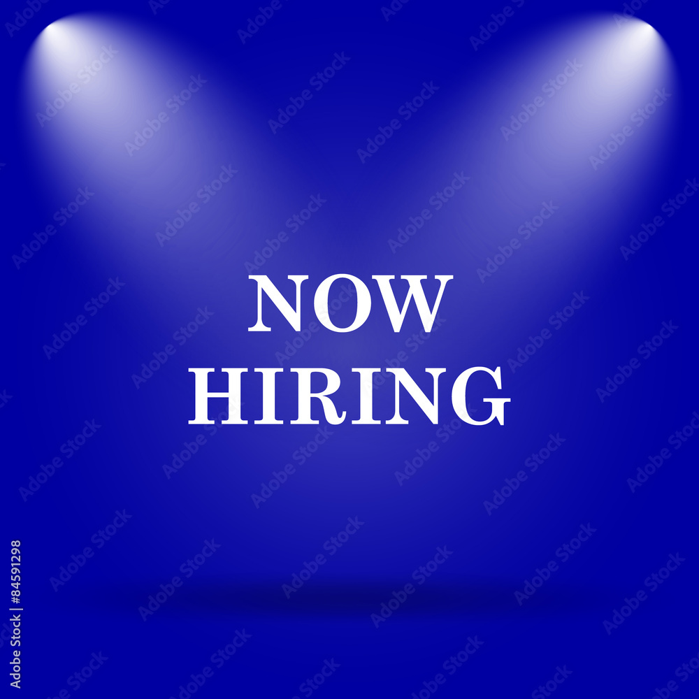 Now hiring icon Now hiring icon
