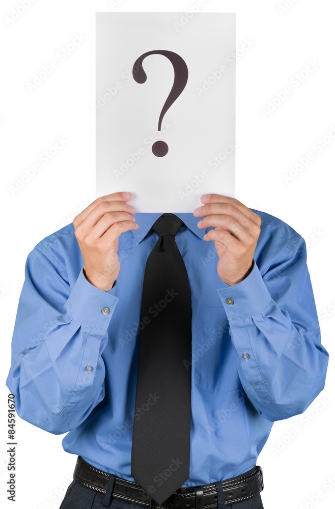 Question Mark, Business, People. Question Mark, Business, People.