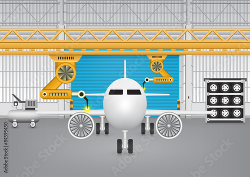 Robot plane