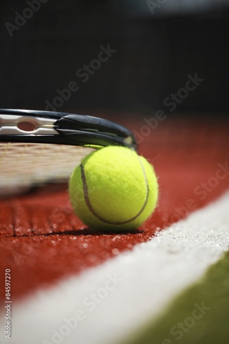 Tennis, Court, Tennis Ball.