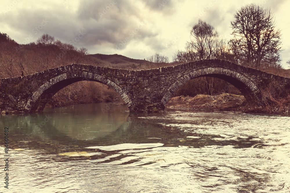Fototapeta premium Bridge in Greece