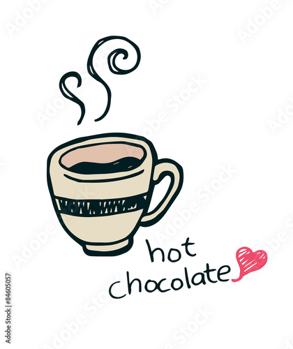 Hot chocolate doodle