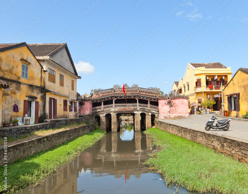 Hoi An ancient town. Hoian is recognized as a World Heritage Sit