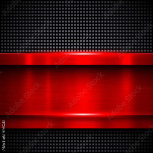 Background red metal texture