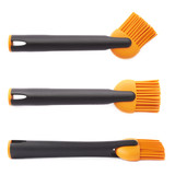 Silicone oil brush isolated