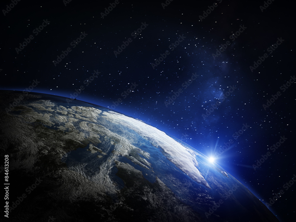 Fototapeta premium Planet Earth from space