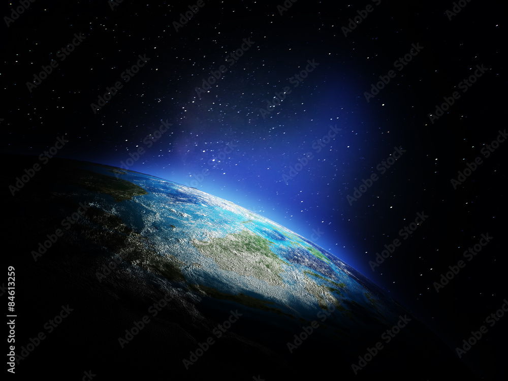 Planet from space