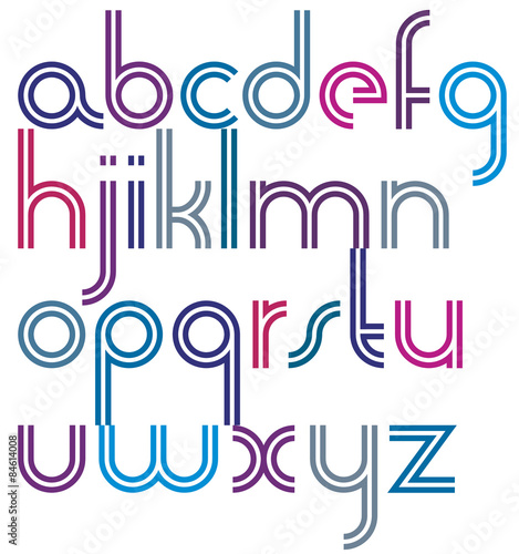 Rounded bold joyful paralle...