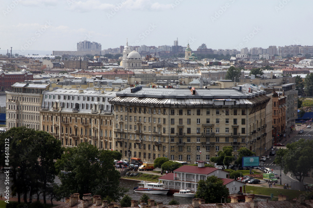 Saint Petersburg city view