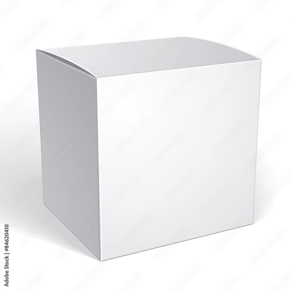 Vector blank box isolated on white background, template for your Vector blank box isolated on white background, template for your