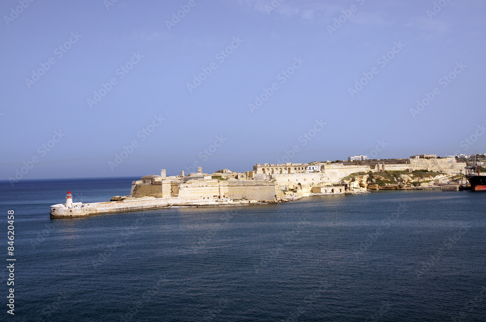 Fort Rikazoli sur la presqu'île de Kalkara