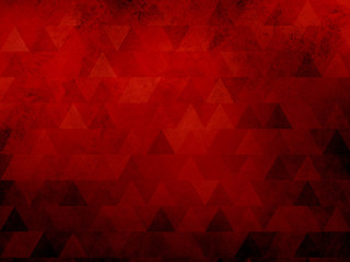 red background