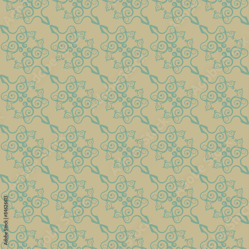 Vintage seamless pattern in the Chinese style.