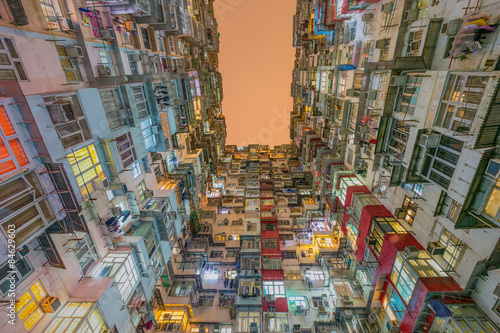 Wallpaper Mural Old apartment in Hong Kong Torontodigital.ca