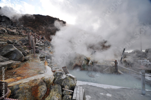 Hot Springs at Owakudani Japan