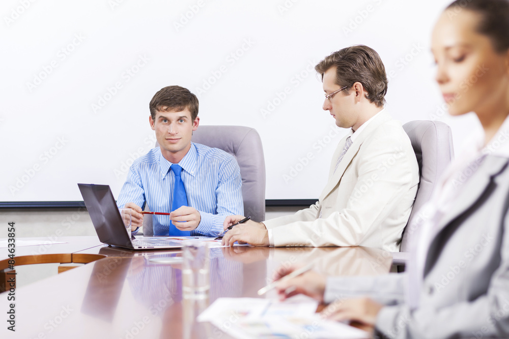 Fototapeta premium Business team meeting