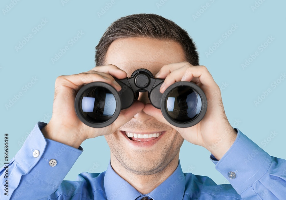 BinocularsMarketing, Business, Men. BinocularsMarketing, Business, Men.