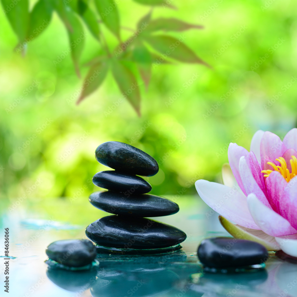 Obraz premium Massagesteine