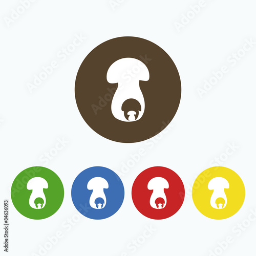 Simple icon fungus.