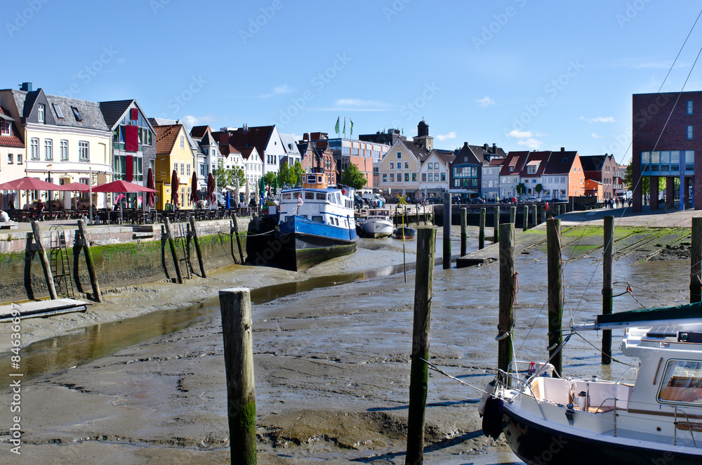 husum,stadt an der nordsee,norddeutschland