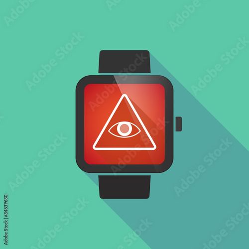 Smart watch with an all seeing eye