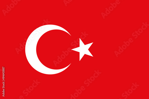 Flag of the Turkey