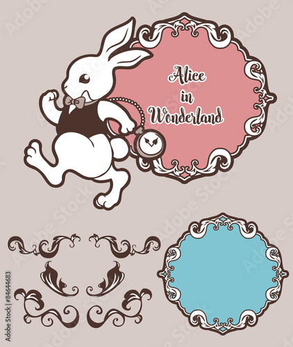 White Rabbit
不思議の国のアリスに出てくる白ウサギ