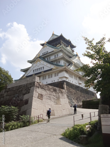 Osaka Castle in Japan