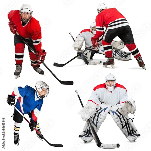 Canvas Print Ice Hockey, Ice, Ice-skating.