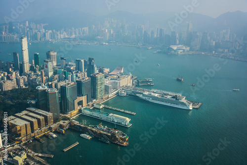 Hong Kong View from ICC Sky100