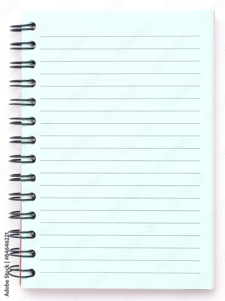blue notebook blue notebook
