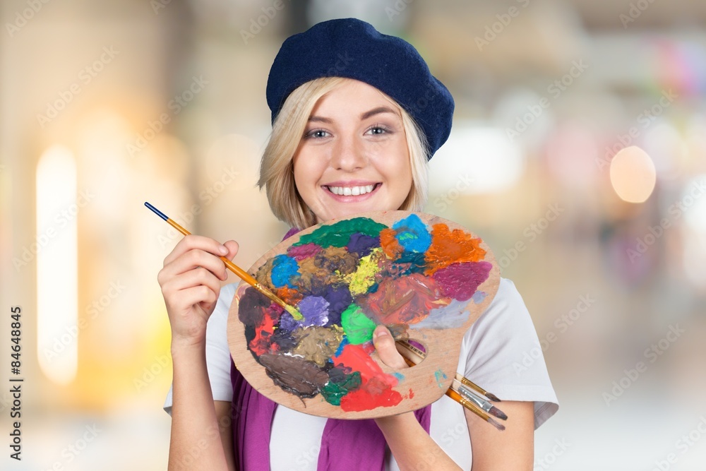 Fototapeta premium Brush, art, artistic.