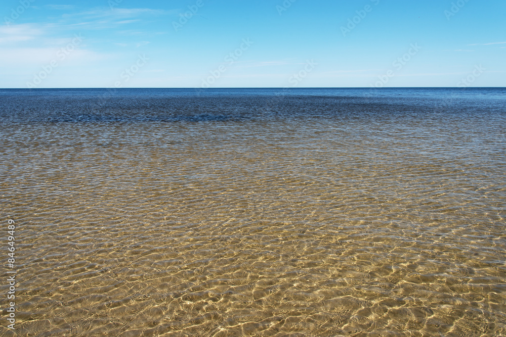 Obraz premium Calm in Baltic sea.