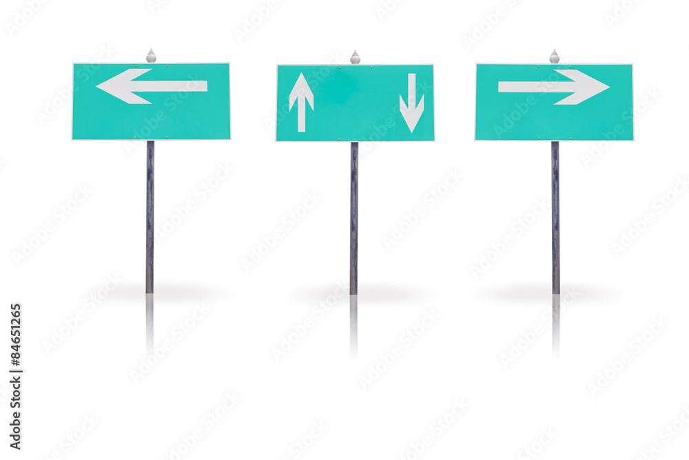 white arrow icon and frame roadsign white arrow icon and frame roadsign
