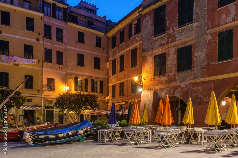 Vernazza on the Cinque Terre in Liguria