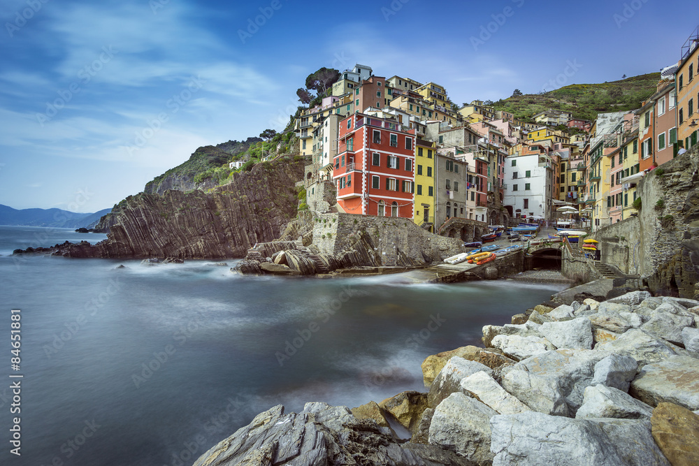 Riomaggiore on the Cinque Terre in Liguria
