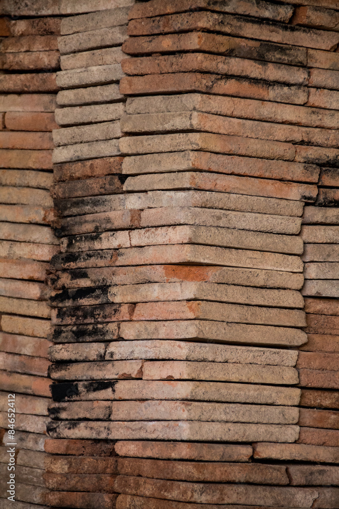 Close view of the factory oven to cook mud bricks. Close view of the factory oven to cook mud bricks.