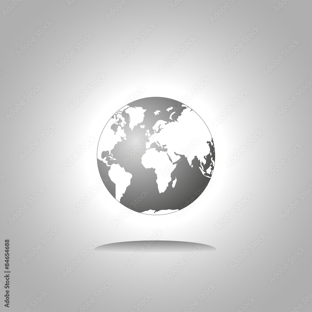Globe icon