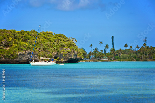 Obraz na plátne Exotic seascape, isle of Pines, New Caledonia