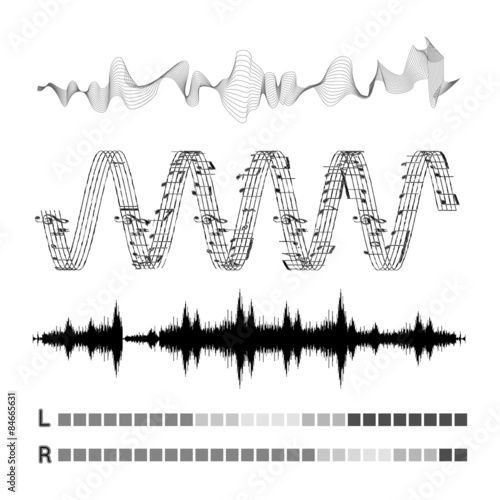 Vector sound waves set