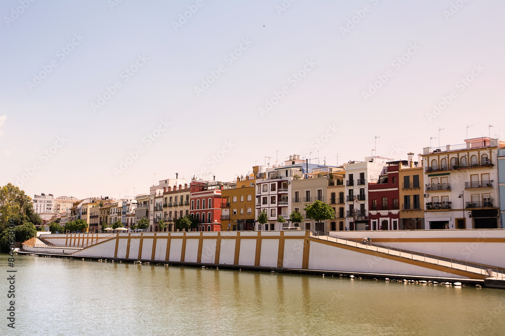 Triana district in Sevilla