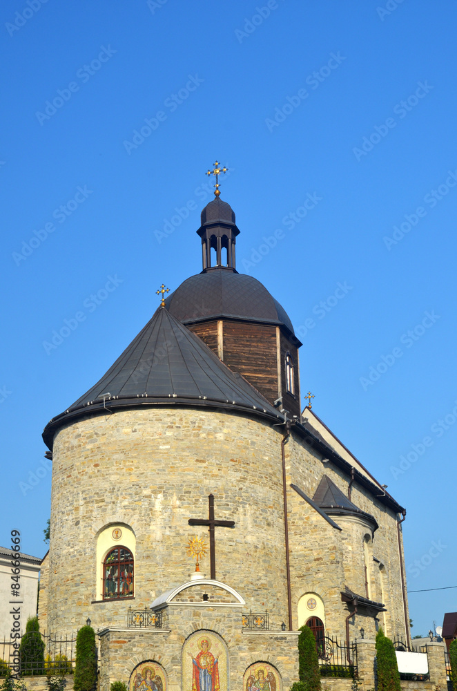 The oldest medieval orthodox church in Kamianets-Podylskiy city,