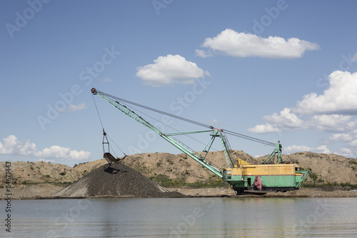 Gravel extraction