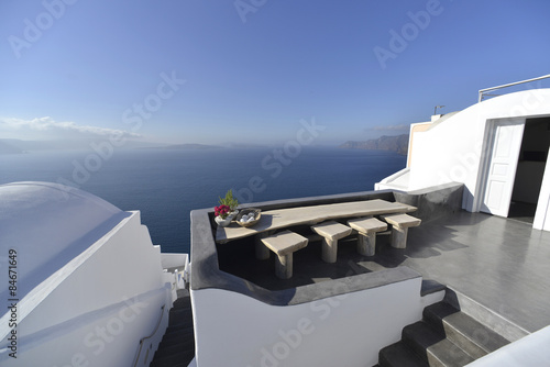 terrace Oia Santorini