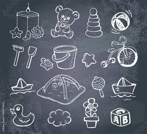 Infant Icon set 