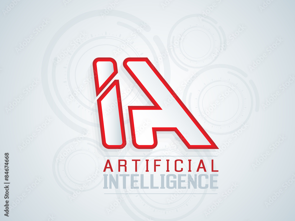 Fototapeta premium ARTIFICIAL INTELLIGENCE